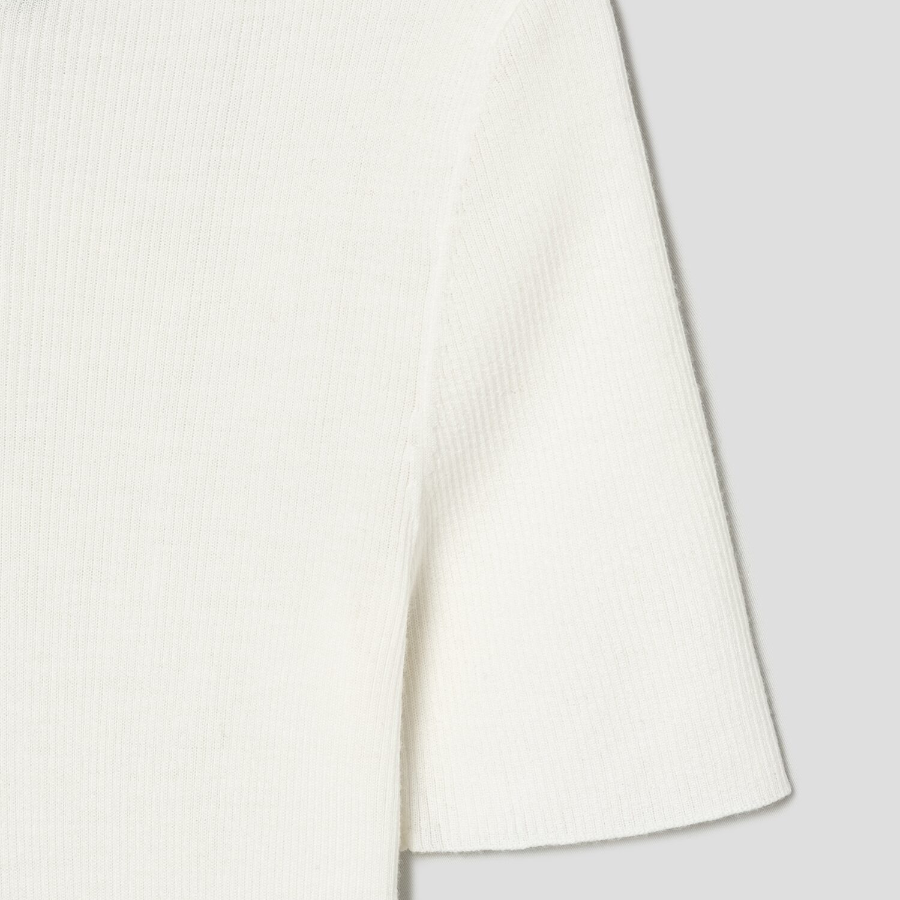 Theory Women Regal Merino Leenda Mockneck Pullover - New Ivory