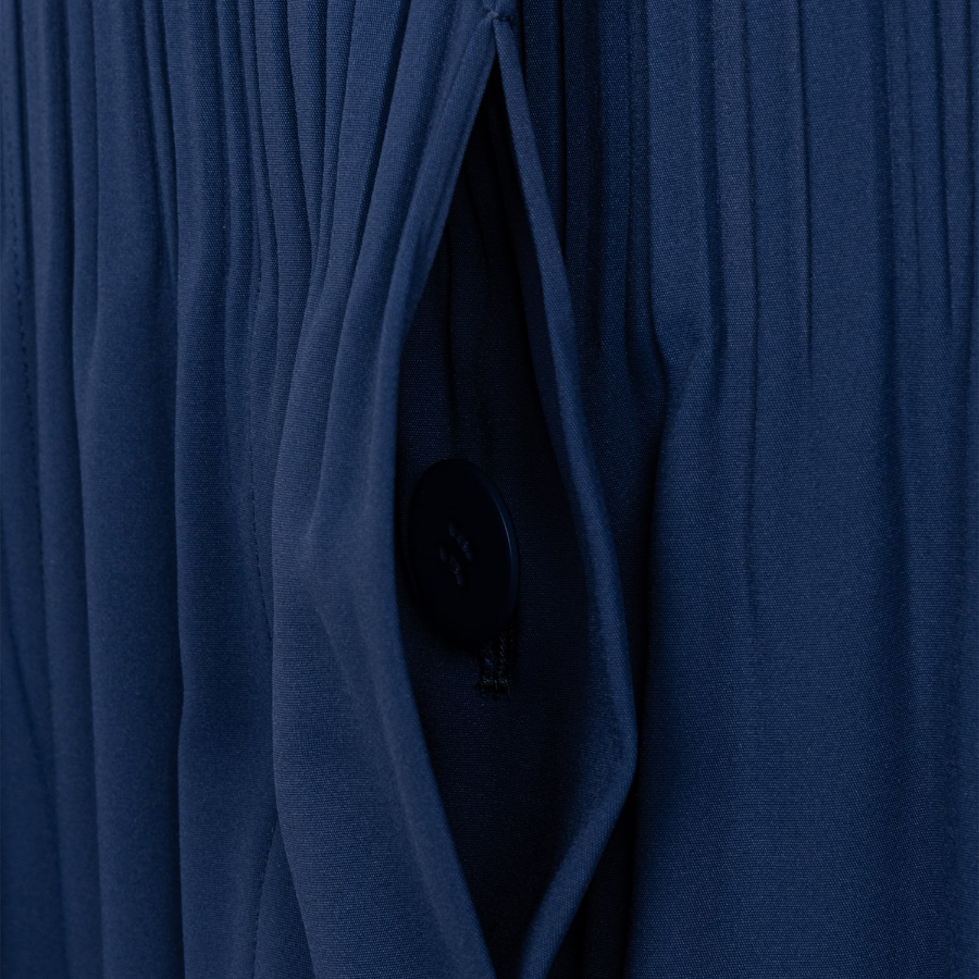 PLEATS PLEASE ISSEY MIYAKE Smooth Coat - Navy