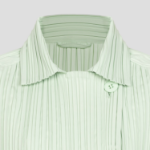 PLEATS PLEASE ISSEY MIYAKE Smooth Coat - Pastel Green