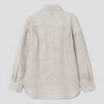 JACQUEMUS La Chemise Pasadena - Croco Beige