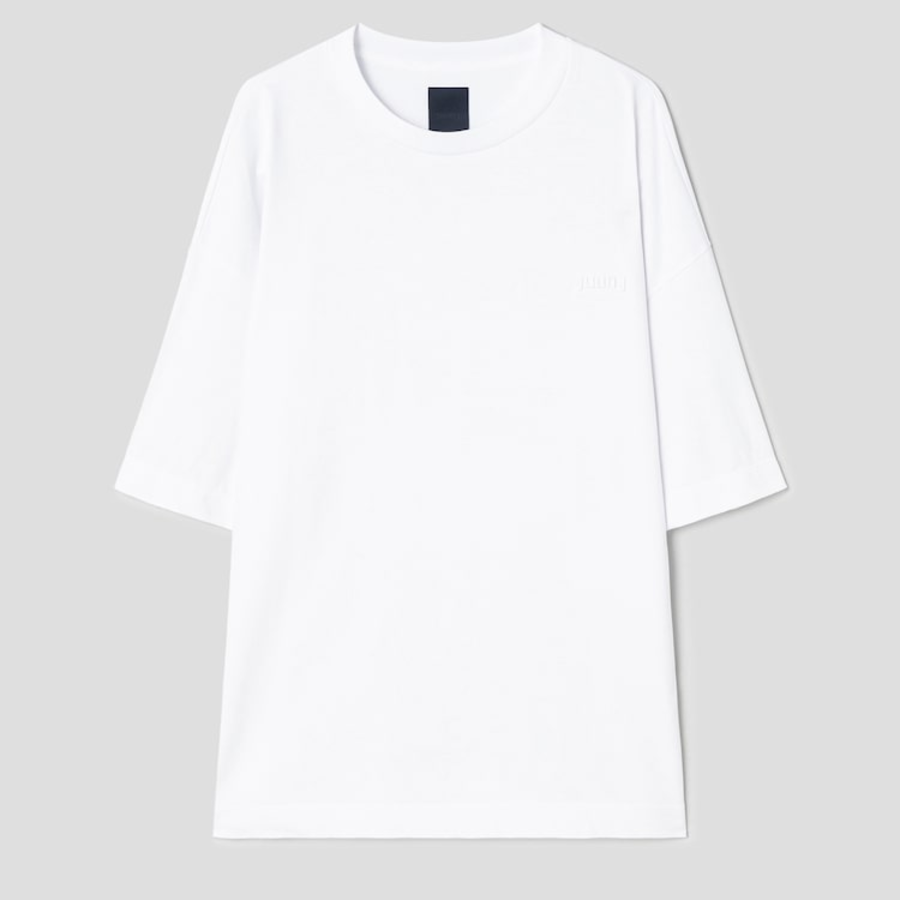 JUUN.J KAGAN Racer Semi-Overfit Short Sleeve — White