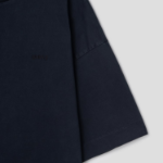 JUUN.J Essential Dyed Semi-Oversized Short Sleeve — Navy