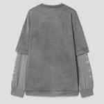 JUUN.J ARCHIVE Dual Layer Dyed Long Sleeve – Light Grey