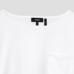 Theory Women Clinton Knit Boatneck Shirt - White