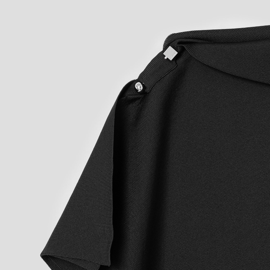 JACQUEMUS La Maille Trapeze - Black