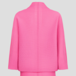 me ISSEY MIYAKE Dolman Stretch Pleats 1 Cardigan - Pink