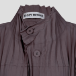 ISSEY MIYAKE Wavering Pleats Coat - Nasu Brown