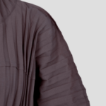 ISSEY MIYAKE Wavering Pleats Coat - Nasu Brown