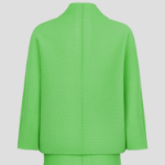 me ISSEY MIYAKE Dolman Stretch Pleats 1 Cardigan - Green