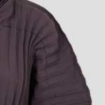 ISSEY MIYAKE Wavering Pleats Coat - Nasu Brown