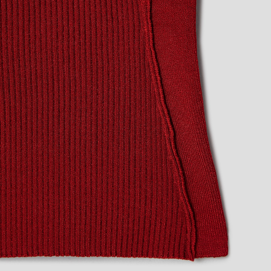 JACQUEMUS Le Haut Sierra - Dark Red