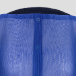 PLEATS PLEASE ISSEY MIYAKE Sheer Square Jacket - Blue X Navy