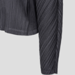 PLEATS PLEASE ISSEY MIYAKE Lantern Jacket - Blue Black