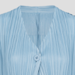 PLEATS PLEASE ISSEY MIYAKE Mellow Pleats Cardigan - Blue Gray
