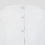 me ISSEY MIYAKE Hexagon Pleats Cardigan - Light Gray