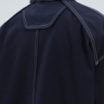 JUUN.J (Унисекс) Рубашка Cotton Work Pocket Short Sleeve Shirt – Navy