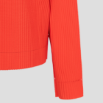 me ISSEY MIYAKE Fine Knit Pleats Color 2 Cardigan - Red