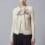 ISSEY MIYAKE Pressed Flora Pleats Top Cardigan - Ranunculus