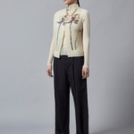 ISSEY MIYAKE Pressed Flora Pleats Top Cardigan - Ranunculus