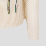 ISSEY MIYAKE Pressed Flora Pleats Top Cardigan - Ranunculus