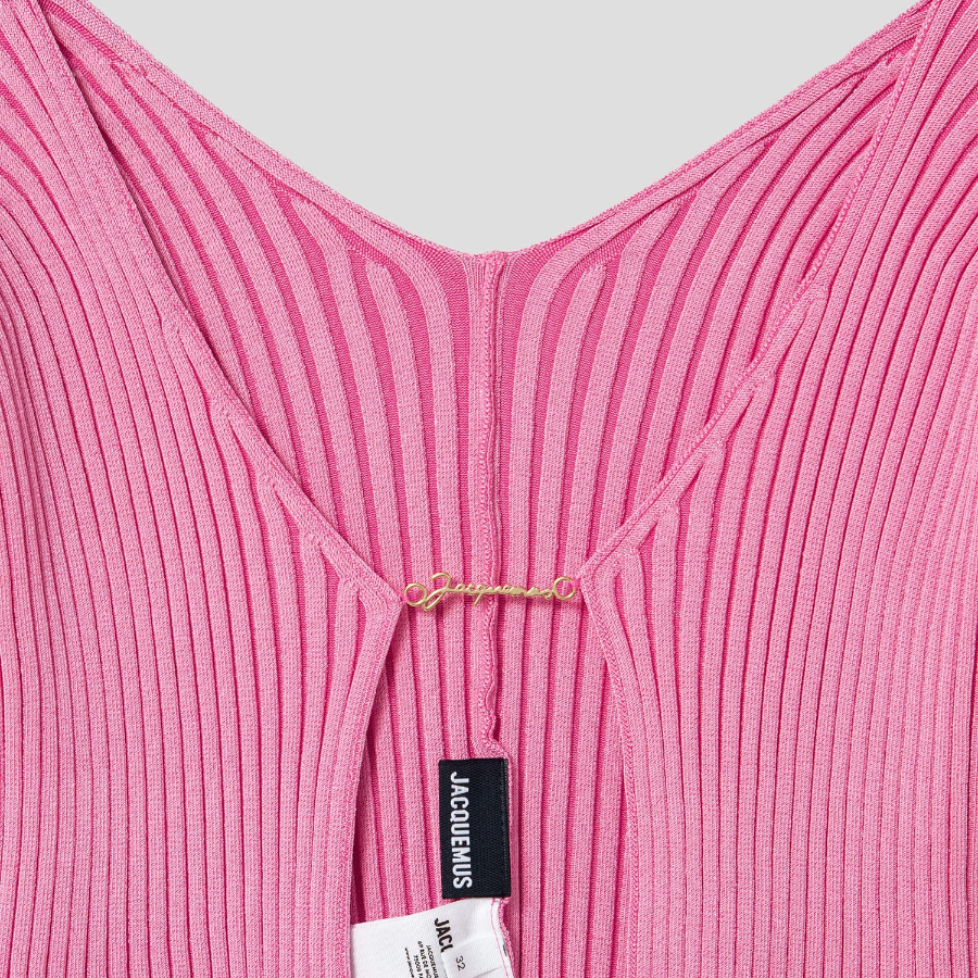 JACQUEMUS La Maille Pralu Longue - Pink 2