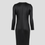 PLEATS PLEASE ISSEY MIYAKE Merry Bicolor Cardigan - Black