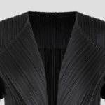 PLEATS PLEASE ISSEY MIYAKE Merry Bicolor Cardigan - Black