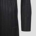 PLEATS PLEASE ISSEY MIYAKE Merry Bicolor Cardigan - Black