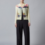 ISSEY MIYAKE Pressed Flora Pleats Top Cardigan - Peony