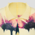 ISSEY MIYAKE Pressed Flora Pleats Top Cardigan - Peony