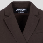 JACQUEMUS La Veste Tibau - Dark Brown
