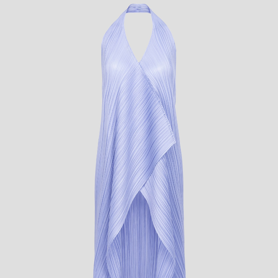 PLEATS PLEASE ISSEY MIYAKE Monthly Colors : February Cardigan - Saxe Blue