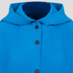 me ISSEY MIYAKE Fine Knit Pleats Color 1 Jacket - Cobalt Blue
