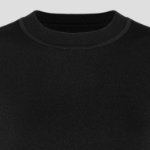 ISSEY MIYAKE Luster Drape Knit Top - Black