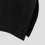 ISSEY MIYAKE Luster Drape Knit Top - Black