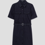 Theory Women Good Crunch Military Pocket Dress - Concord