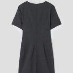 Theory Women Good Wool Jatinn Dress - Charcoal Melange