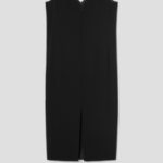 Theory Women Admiral Crepe Sleveeless Vneck Dress - Black