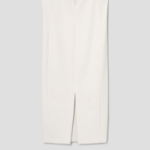 Theory Women Admiral Crepe Sleveeless Vneck Dress - Rice