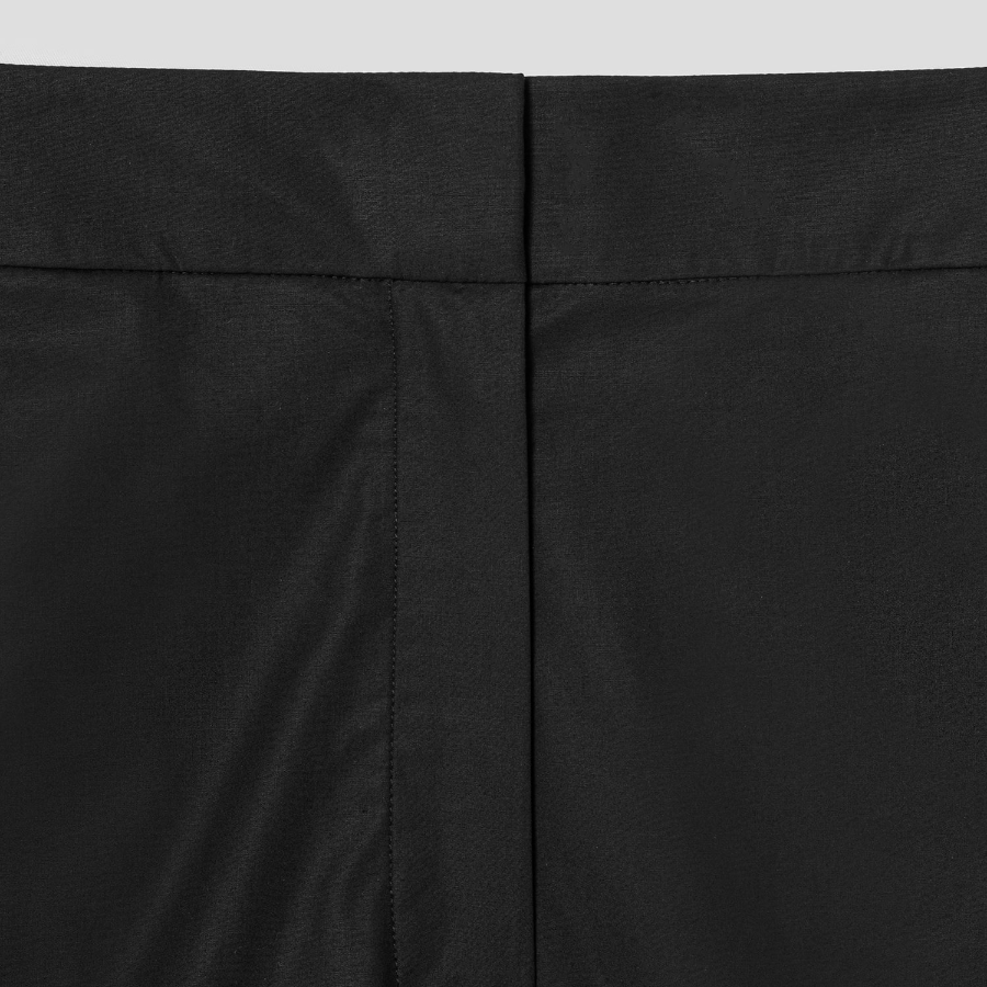 Theory Women City Poplin Eyelet Shorts - Black