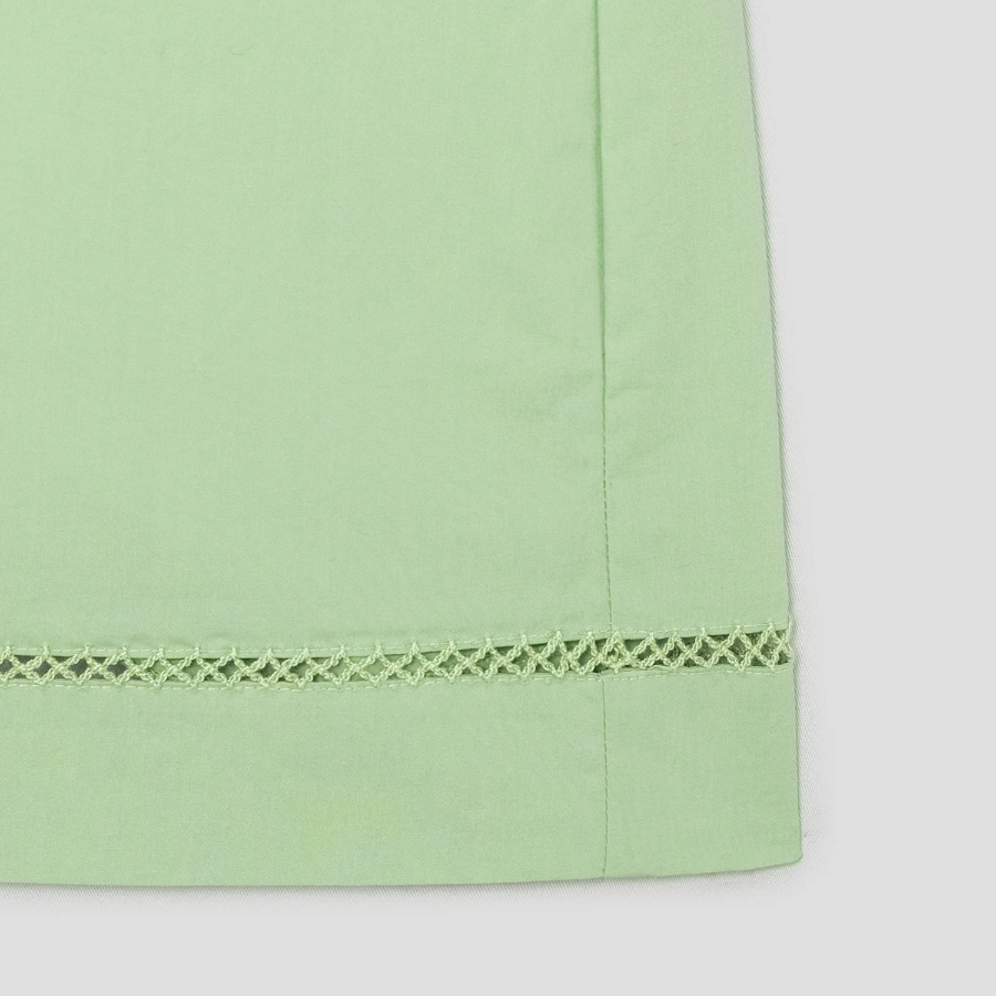 Theory Women City Poplin Eyelet Shorts - Meadow