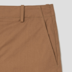 Theory Women Feather Chino Relaxed Casual Shorts - Bronze