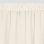 Theory Women Satin Crepe Relaxed Pullon Pants - Rice