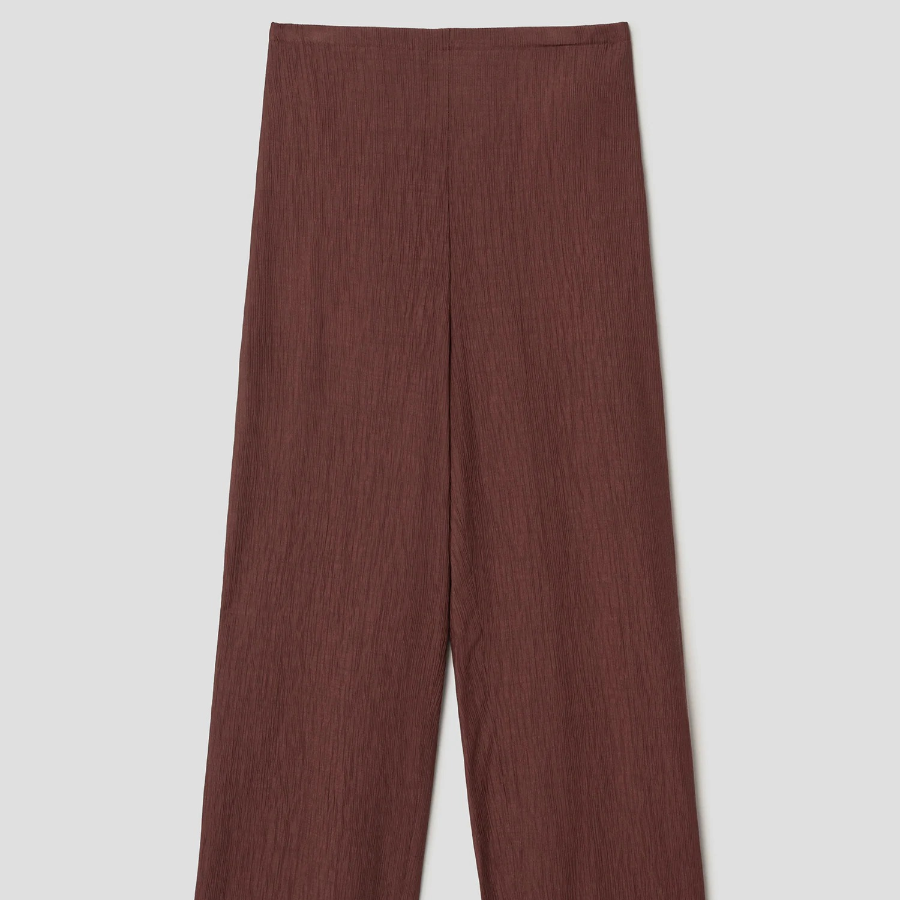 Theory Women Willow Crepe Easy Pull On Pants - Marron