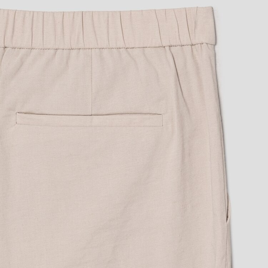 Theory Women Good Crunch Treeca Slim Pull On Pant - Straw