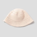 8 seconds Minimal Paper Bucket Hat — Ivory
