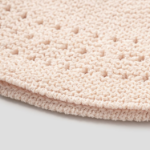 8 seconds Minimal Paper Bucket Hat — Ivory