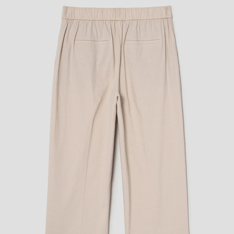 Theory Women Good Crunch Relax Straight Pants - Straw