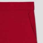 Theory Women Good Crunch Relax Straight Pants - Cherry