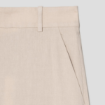 Theory Women Good Crunch Highwaist Trouser - Straw